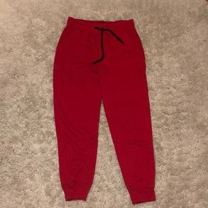 Red Sweatpants